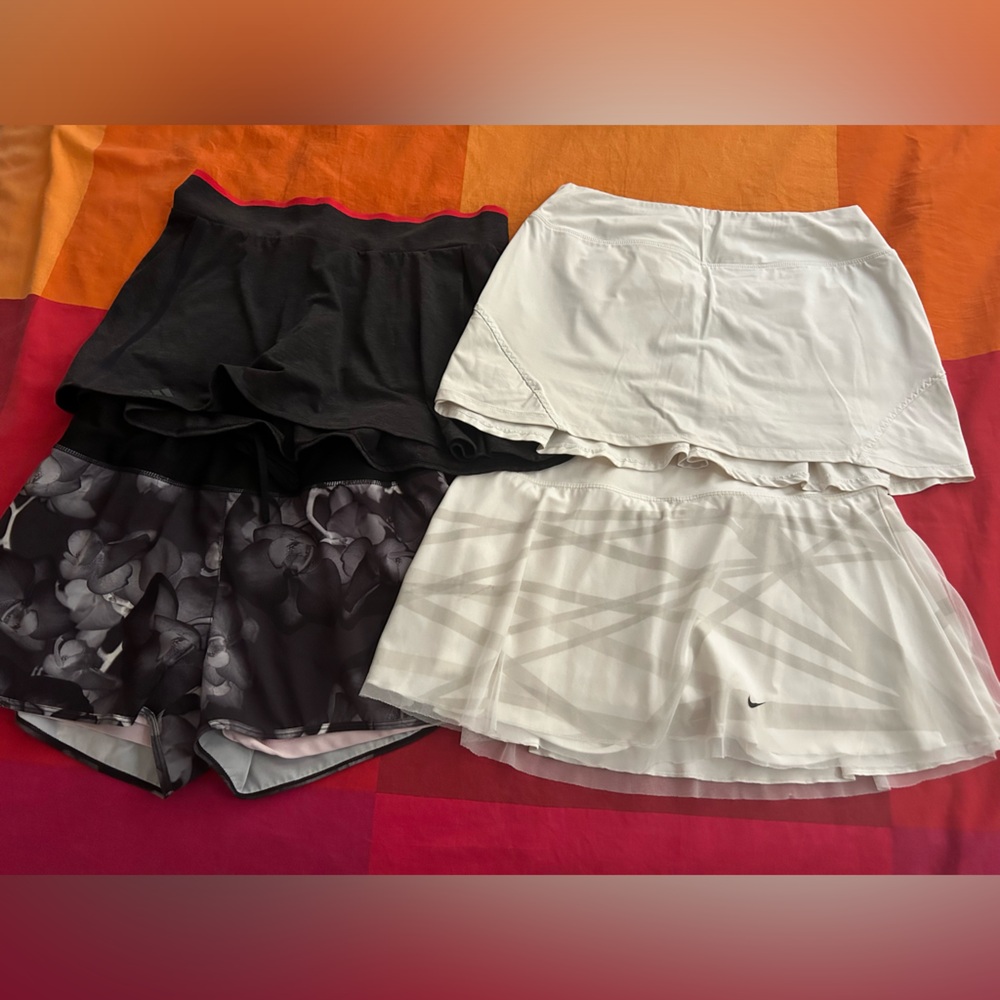 Bundle of skirts and shorts tennis sport